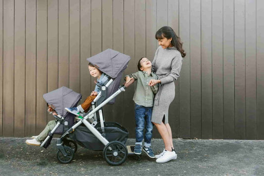How To Find A Double Stroller That Grows With Your Family - ANB Baby