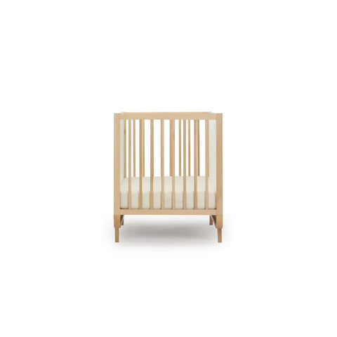 DaDaDa Jolly 3-in-1 Convertible Crib, White / Natural, 1023880008835 -- ANB Baby