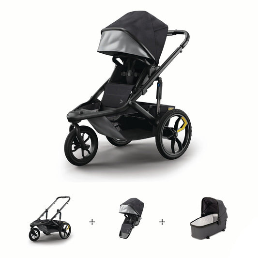 Veer Switch&Jog Stroller with Bassinet, 850042669228 -- ANB Baby