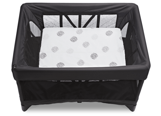 4moms Breeze Bassinet Sheet, Cotton White Crosshatch, Single Pack, -- ANB Baby