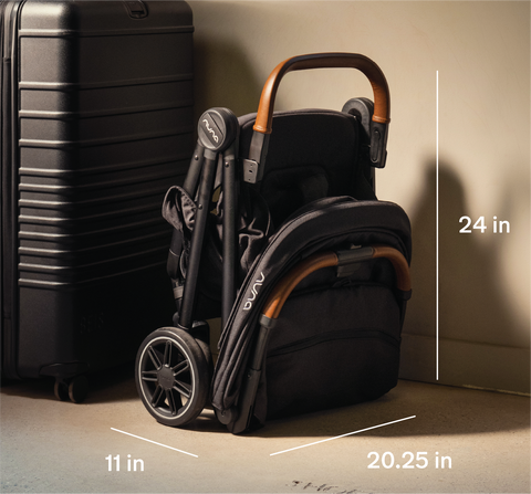 Nuna TRVL Stroller with Travel Bag, -- ANB Baby