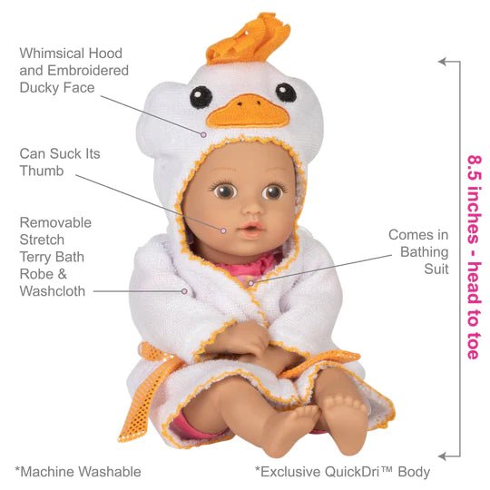 Adora BathTime Baby Tots, Ducky, -- ANB Baby