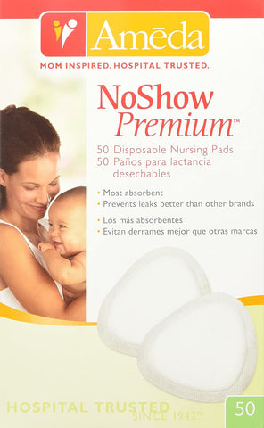 AMEDA No Show Premium Disposable Nursing Pad, -- ANB Baby