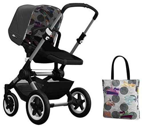 Andy Warhol Bugaboo Buffalo Accessory Set Transportation / Dark Grey, -- ANB Baby