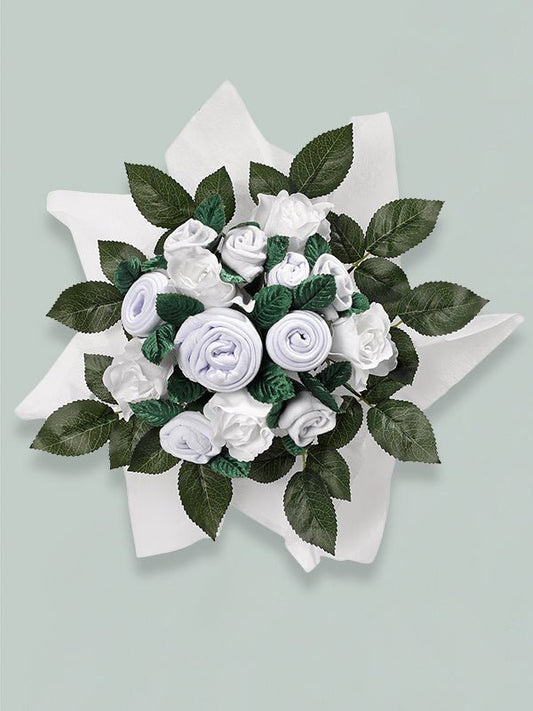 Babyblooms Hand Tied Baby Clothes Bouquet, -- ANB Baby