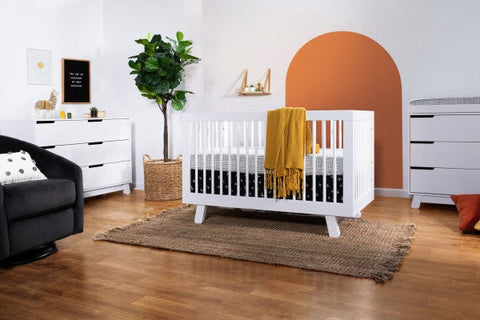 Babyletto Hudson 3-in-1 Convertible Crib with Toddler Bed Conversion Kit, -- ANB Baby