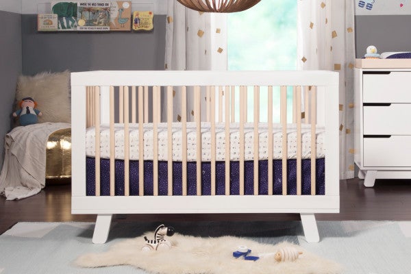 Babyletto Hudson 3-in-1 Convertible Crib with Toddler Bed Conversion Kit, -- ANB Baby