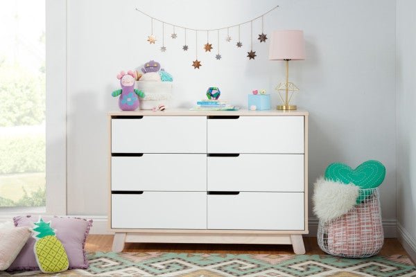 Babyletto Hudson 6-Drawer Double Dresser, Assembled, -- ANB Baby