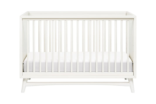 Babyletto Peggy Mid-Century 3-in-1 Convertible Crib with Toddler Bed Conversion Kit, -- ANB Baby