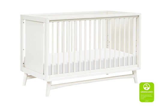 Babyletto Peggy Mid-Century 3-in-1 Convertible Crib with Toddler Bed Conversion Kit, -- ANB Baby