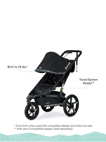 BOB Gear Alterrain Pro Jogging Stroller, -- ANB Baby