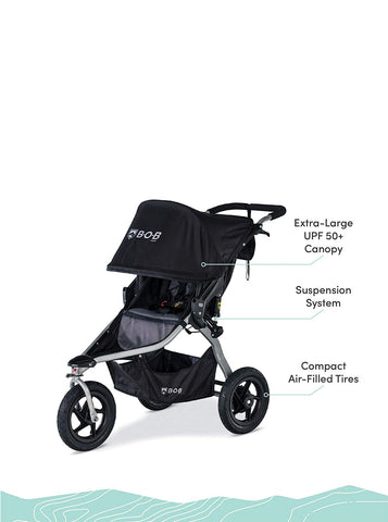 BOB Gear Rambler Single Jogging Stroller, -- ANB Baby