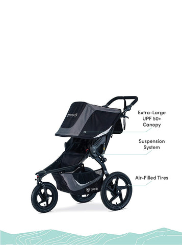 BOB Gear Revolution Flex Single Jogging Stroller, -- ANB Baby