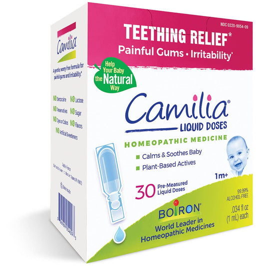 Boiron Camilia, Baby Teething Relief, 30 Doses, -- ANB Baby