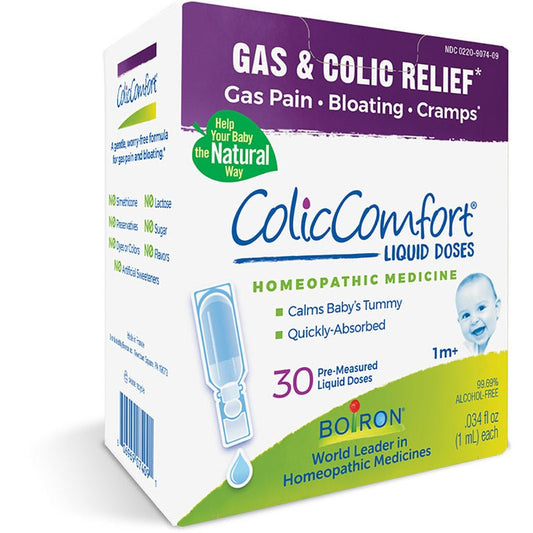Boiron ColicComfort Homeopathic Medicine for Colic & Gas Relief, 30 Count, -- ANB Baby
