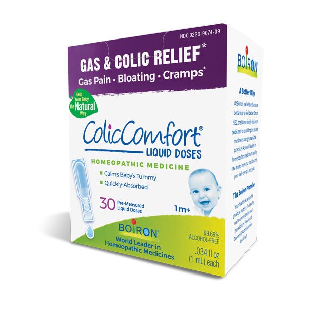 Boiron ColicComfort Homeopathic Medicine for Colic & Gas Relief, 30 Count, -- ANB Baby