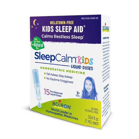 Boiron SleepCalm Kids Liquid Doses Sleep Relief, 15 Doses, -- ANB Baby