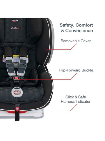 BRITAX Advocate ClickTight Anti-Rebound Bar Convertible Car Seat, -- ANB Baby