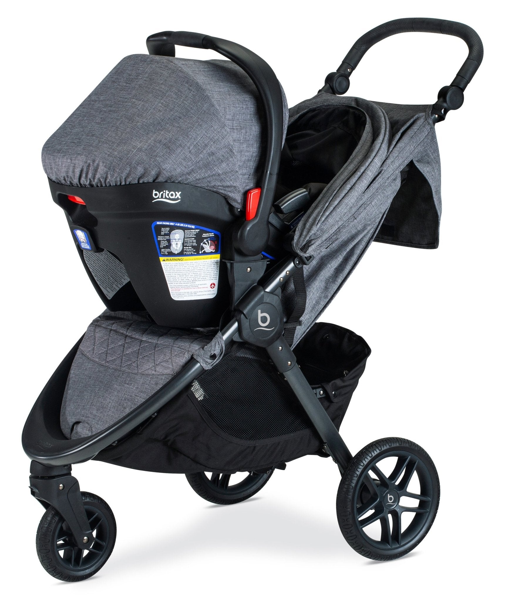 Britax B-Free and B-Safe Gen2 FlexFit Travel System, -- ANB Baby