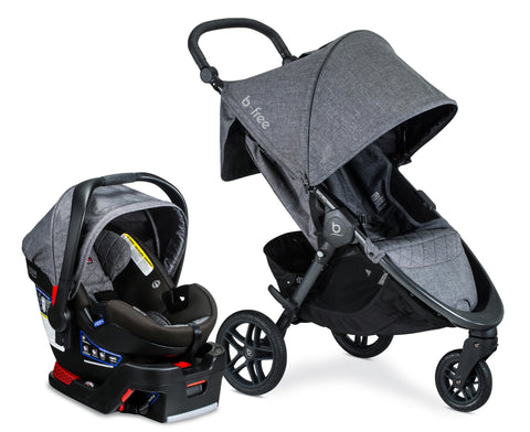 Britax B-Free and B-Safe Gen2 FlexFit Travel System, -- ANB Baby