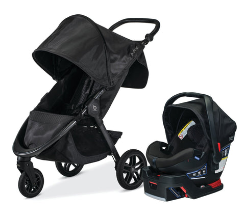 Britax B-Free and B-Safe Gen2 FlexFit Travel System, -- ANB Baby