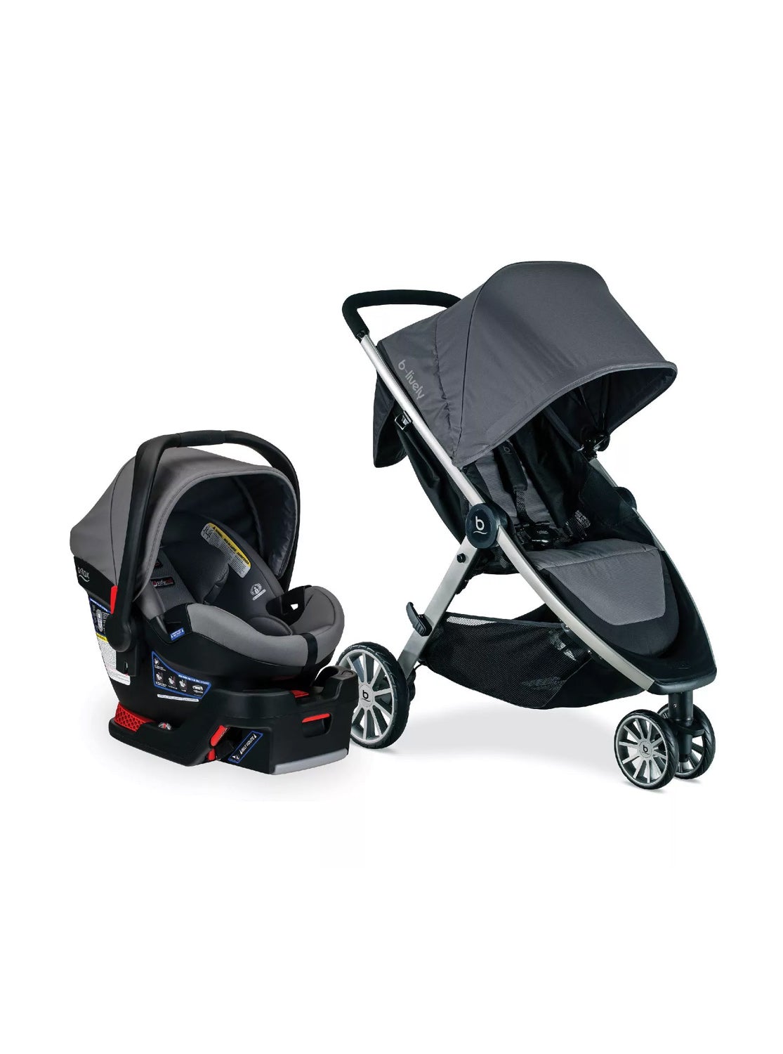 BRITAX B-Lively and B-Safe Ultra Travel System, -- ANB Baby