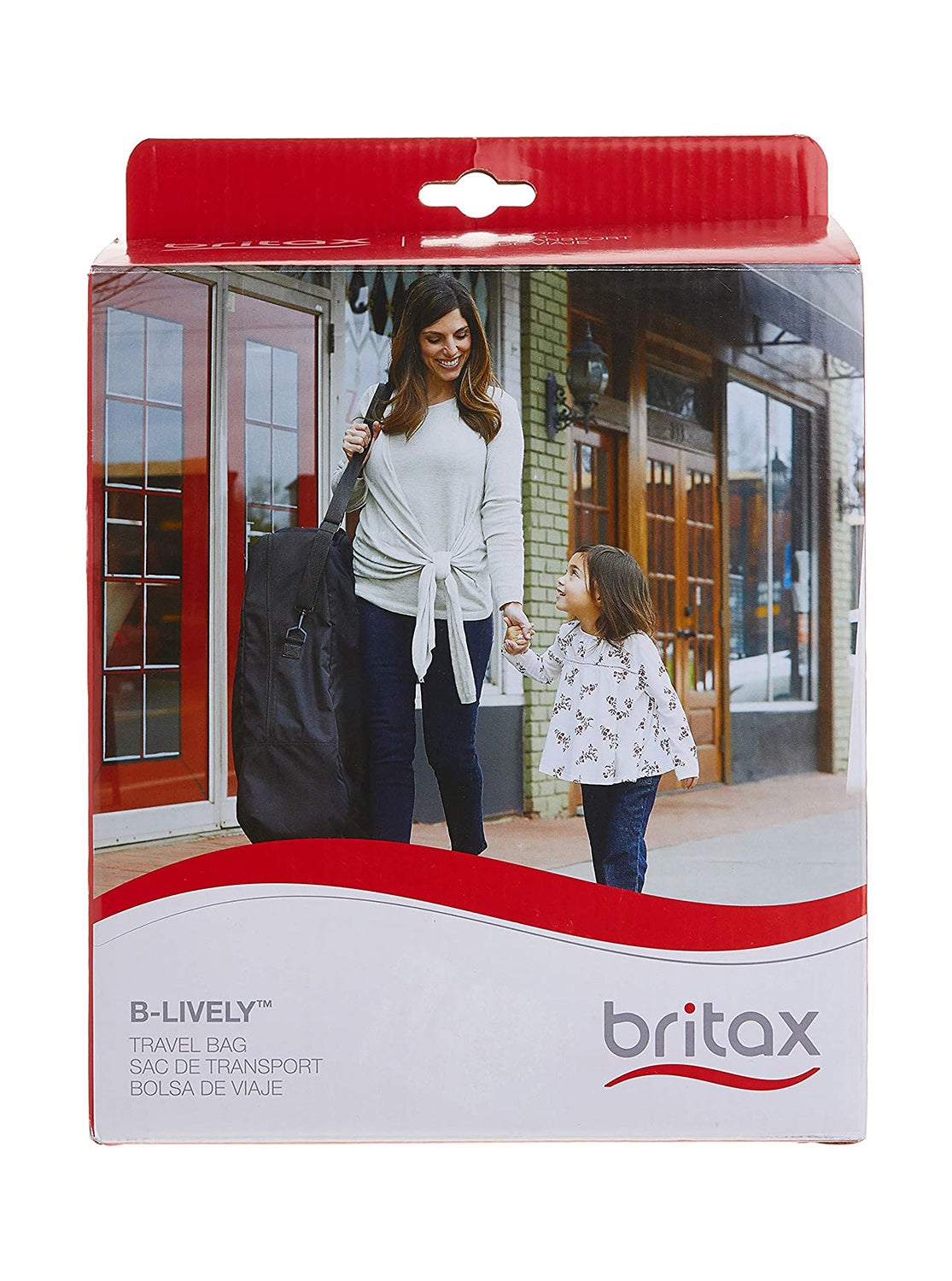 Britax B-Lively Single Stroller Travel Bag with Removable Shoulder Strap, -- ANB Baby