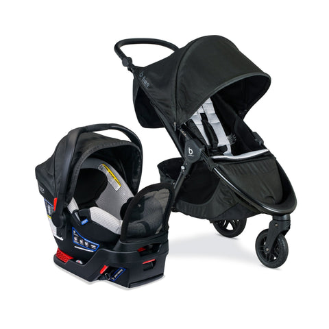 Britax B-Safe Gen2 FlexFit + B-Free Premium Travel System, -- ANB Baby