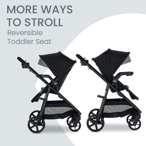 Britax Brook+ Stroller, Graphite Onyx, -- ANB Baby