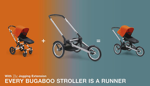 Bugaboo Runner Base, Aluminum / Black, -- ANB Baby