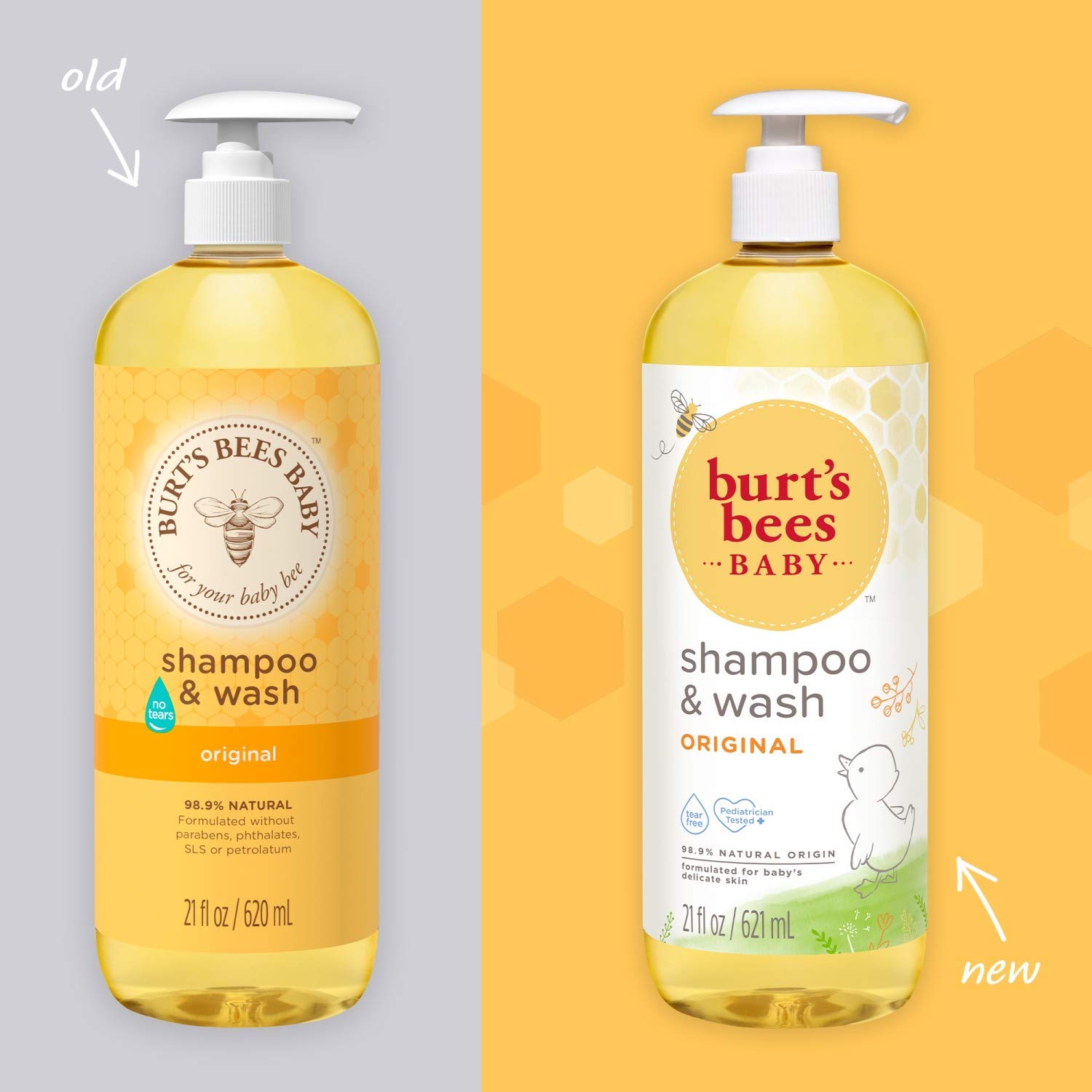 Burt's Bees Baby Shampoo & Wash, 21 Oz, -- ANB Baby