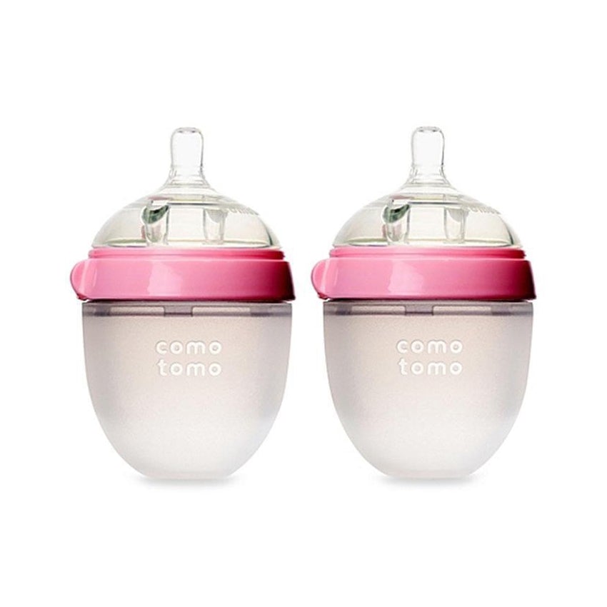 Comotomo Baby Bottle 5 oz / 150 ml - 2 Pack, -- ANB Baby