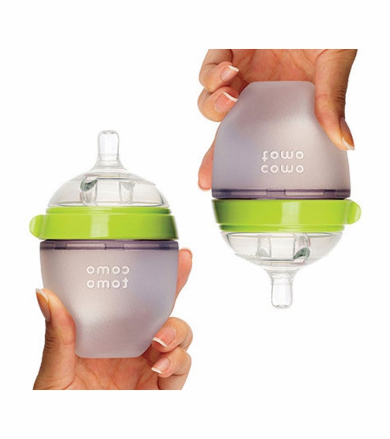 Comotomo Baby Bottle 5 oz / 150 ml - 2 Pack, -- ANB Baby