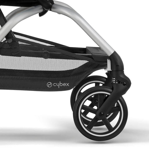 Cybex Eezy S Twist + 2 Lux Baby Stroller, Silver / Deep Black, -- ANB Baby