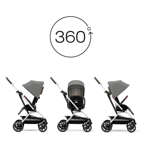 Cybex Eezy S Twist+2 V2 Stroller, -- ANB Baby