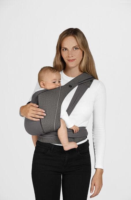 CYBEX YEMA TIE Leather-Look Baby Carrier - Stardust Black, -- ANB Baby