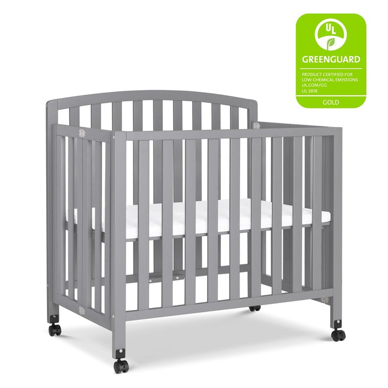 DaVinci Dylan Folding Portable 3-in-1 Mini Crib and Twin Bed, -- ANB Baby