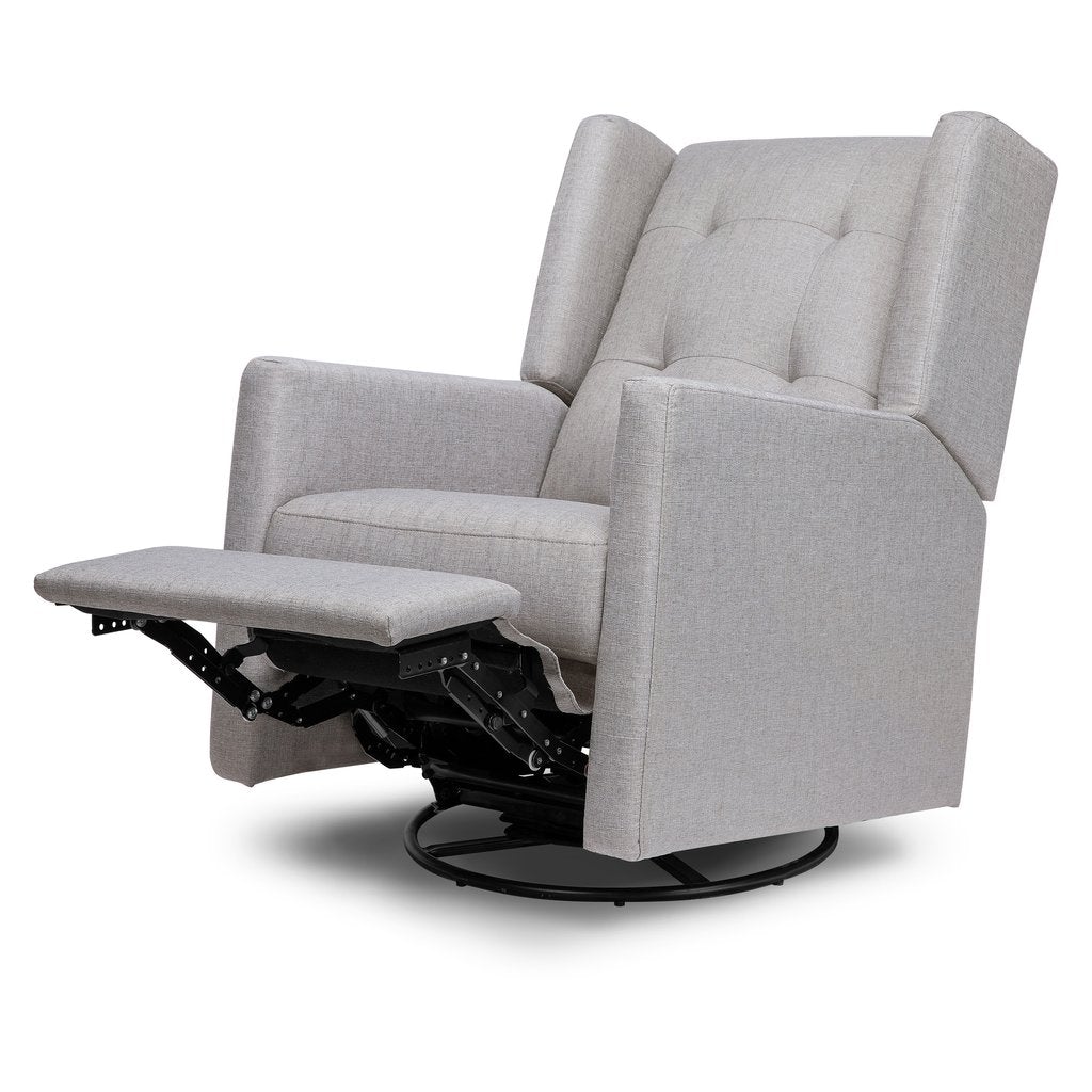 DaVinci Maddox Recliner and Swivel Glider in Misty Grey, -- ANB Baby