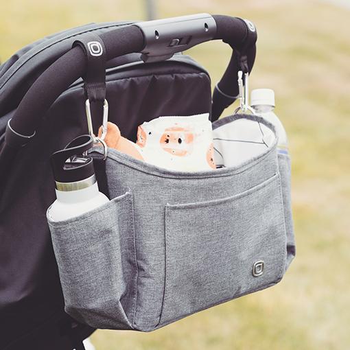 Diono Buggy Buddy 8-in-1 Stroller Organizer, X-Large, Gray, -- ANB Baby