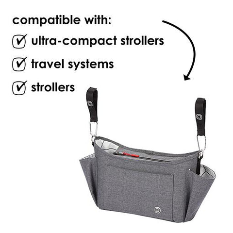 Diono Buggy Buddy 8-in-1 Stroller Organizer, X-Large, Gray, -- ANB Baby