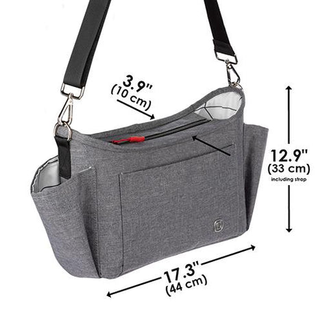 Diono Buggy Buddy 8-in-1 Stroller Organizer, X-Large, Gray, -- ANB Baby