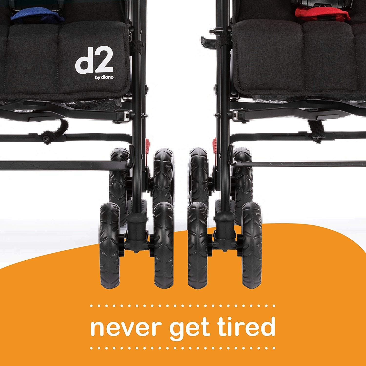 DIONO D2 Lightweight 2 Pack Stroller, -- ANB Baby