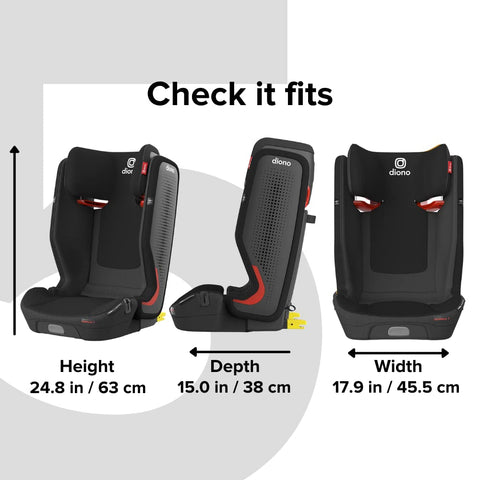 Diono Monterey 5 iST FixSafe Latch Booster Seat, -- ANB Baby