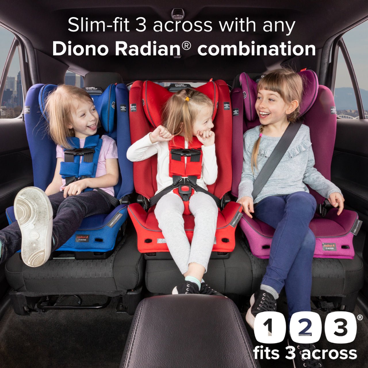 Diono Radian 3RXT Safe+ Booster Seat, -- ANB Baby