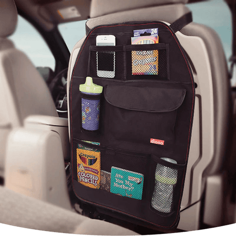 DIONO Stow ‘n Go Back Seat Organizer, -- ANB Baby