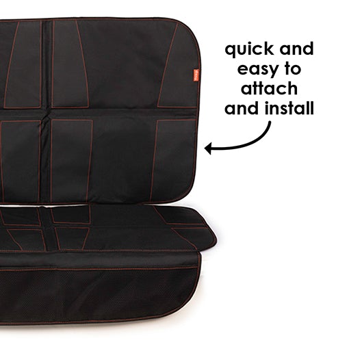 Diono Ultra Mat XXXL Extra Large Car Seat Protector, Black, -- ANB Baby