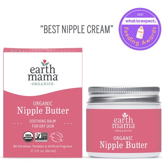 Earth Mama Organics Organic Nipple Butter, 2 oz., -- ANB Baby