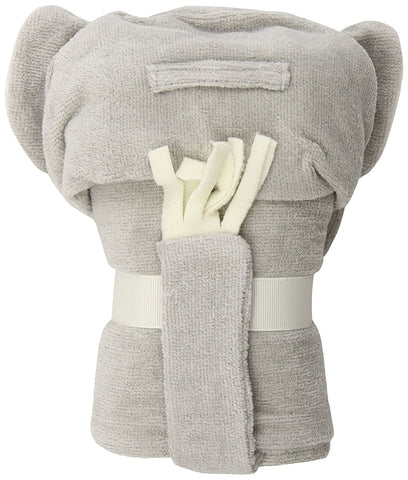 Elegant Baby Elephant Bath Wrap, -- ANB Baby