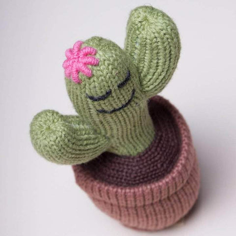 Estella Cactus Baby Rattle Toy, -- ANB Baby