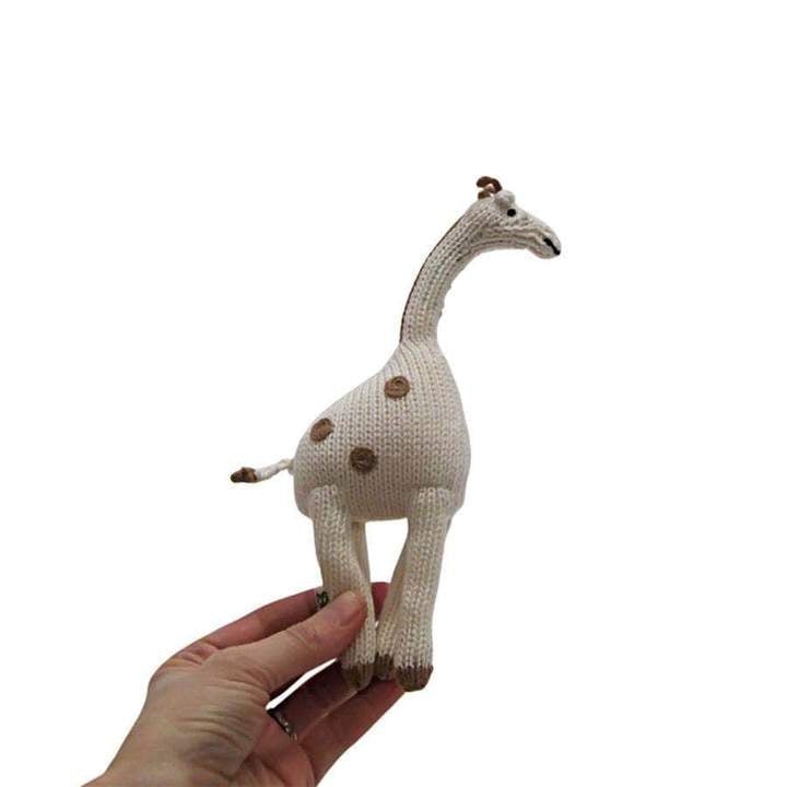 Estella Organic Giraffe Rattle Baby Toy, -- ANB Baby